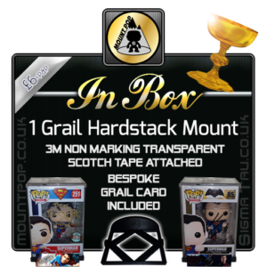 1 x Hard Stack Grail Wall Mount with Bespoke Grail Card
