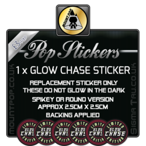 Replacement Glow Chase Pop Sticker